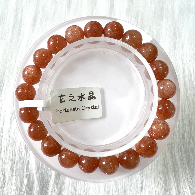 太陽石手串 | 水晶 | 水晶手串 | 水晶手鏈 | 水晶手鍊 - 手鍊/手環 - 水晶 橘色