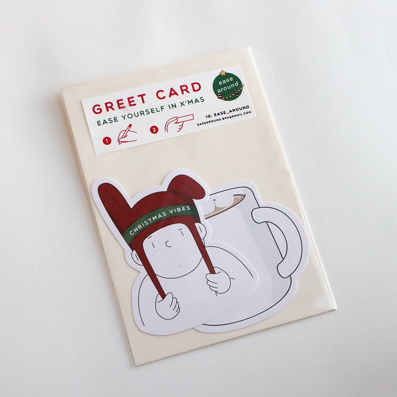GREET CARD - LOVE ME LOVE MY HAT - 卡片/明信片 - 紙 多色