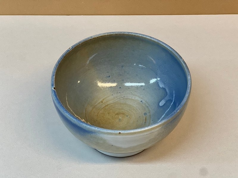 Azure pottery bowl - Bowls - Pottery Blue