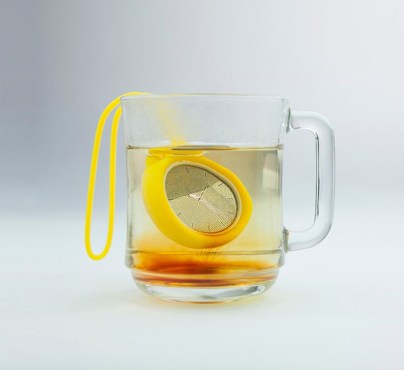 時間の流れ-ティーメーカー | 懐中時計タイプ | 折れ葉茶に最適 |ステンレスフィルター - 急須・ティーカップ - シリコン 多色