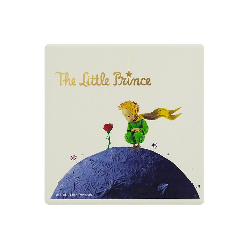 Little Prince Movie License - Suction Cup Pad - ที่รองแก้ว - ดินเผา สีน้ำเงิน