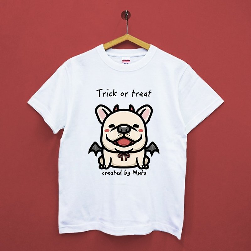 Demonic Halloween bucket United Athle Japan Family fitted cotton soft feeling neutral T-shirt / Children T-Shirt - เสื้อฮู้ด - ผ้าฝ้าย/ผ้าลินิน 