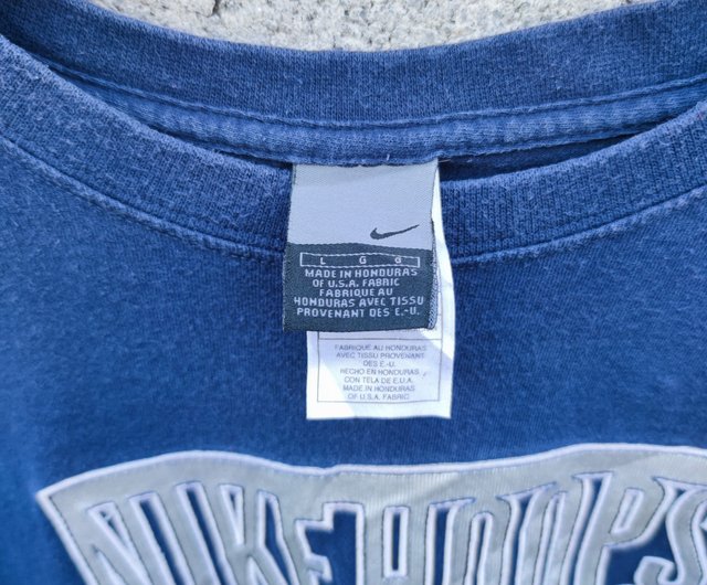 ● NIKE ●バスケットボールプリント ヴィンテージ風 Tシャツ ヴィンテージ Y2K ナイキ フープ バスケットボール 刺繍ロゴ T