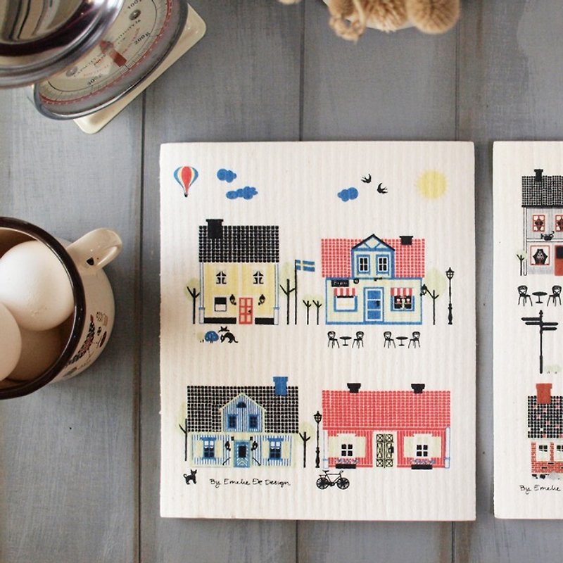 Sweden EMELIE EK Dish Towel Single Piece – Day House - Other - Cotton & Hemp Multicolor