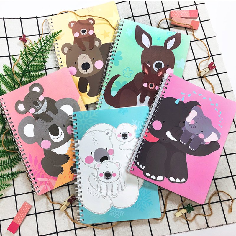 I just want to rely on you-animal series of notebooks, a total of 8 models - สมุดบันทึก/สมุดปฏิทิน - กระดาษ 