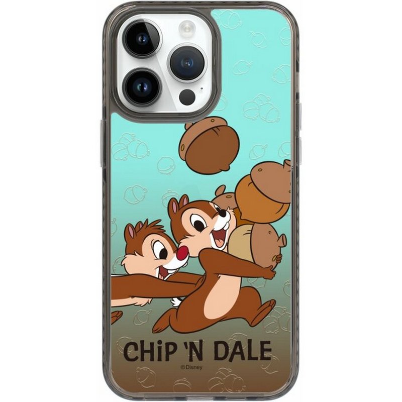 Disney Chip n Dale iPhone16 Samsung Golden Case/Mirror Case/Hybrid Plus - เคส/ซองมือถือ - พลาสติก หลากหลายสี