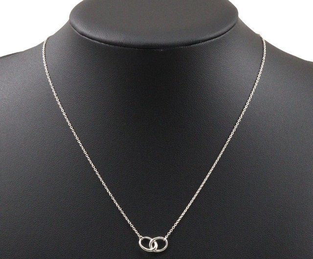 日本直送】ティファニー TIFFANY&Co. ダブルループ ネックレス