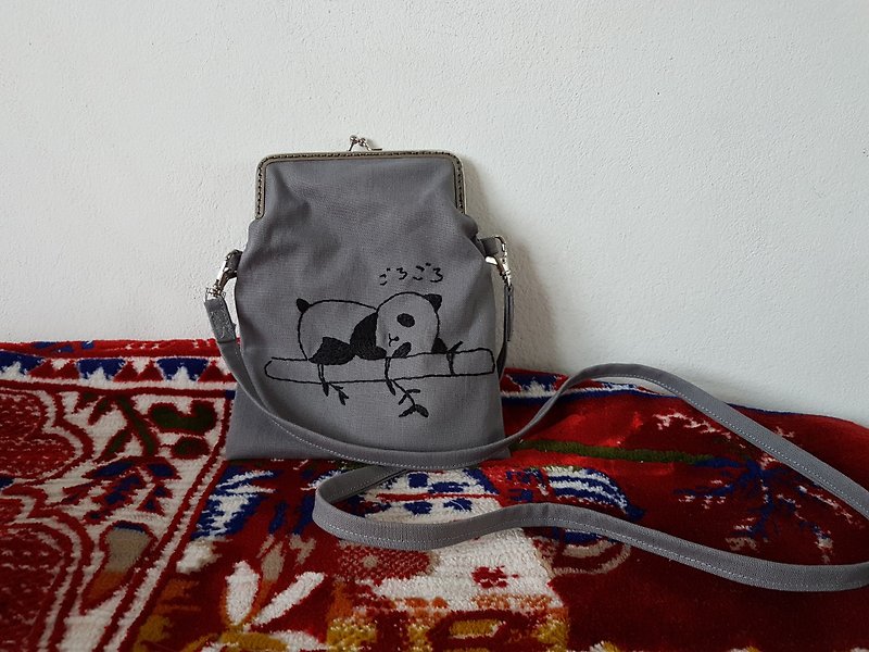  Panda bag frames  - กระเป๋าเป้สะพายหลัง - ผ้าฝ้าย/ผ้าลินิน 