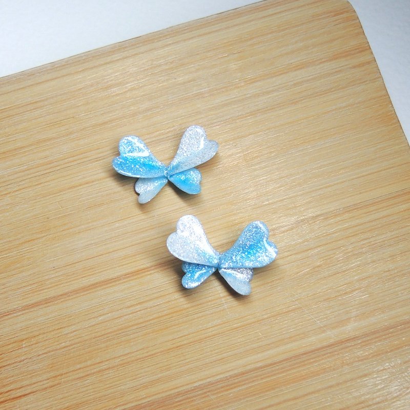 Butterfly Series 5/Ear Needles/ Clip-On - ต่างหู - วัสดุอื่นๆ หลากหลายสี