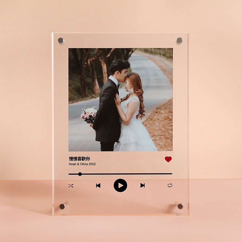 Customized Spotify Frame Valentines Day Birthday Wedding Anniversary Gift