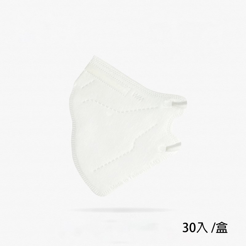 3D medical masks (30 pieces) pure white l THG Zhaoding Biomedical - หน้ากาก - ไฟเบอร์อื่นๆ 