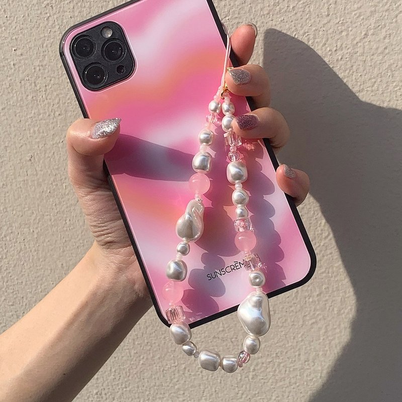VALENTINE'S SPECIALS: PINK ROSE PHONE STRAP - 其他 - 其他材質 