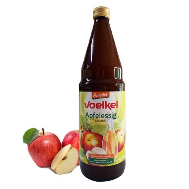 【Germany Voelkel】Apple Cider Vinegar*6pcs - Vinegar & Fruit Vinegar - Other Materials 
