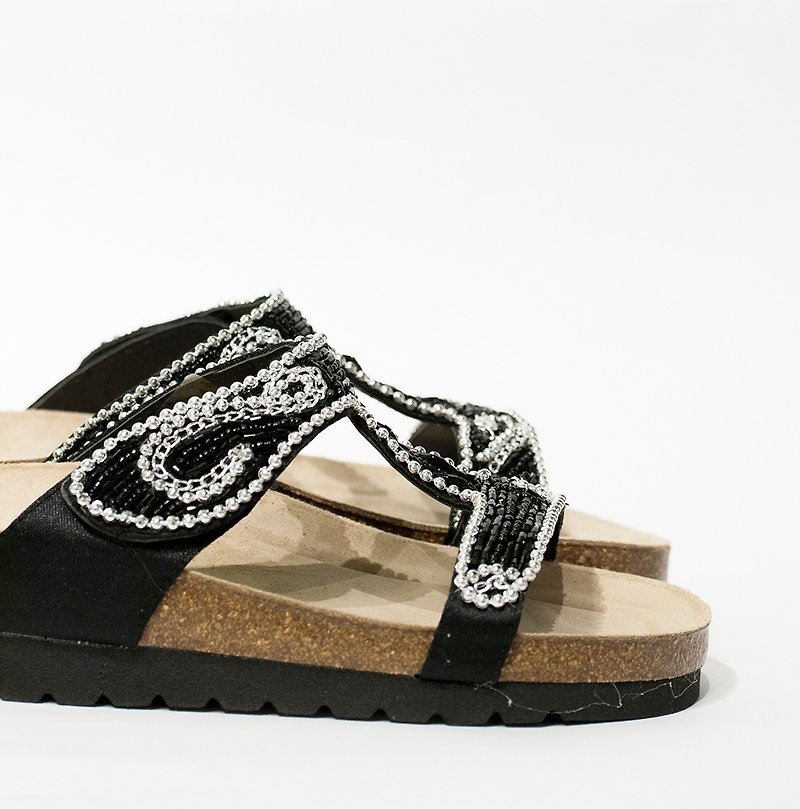 Women's Sandal - Sandals - Genuine Leather Silver