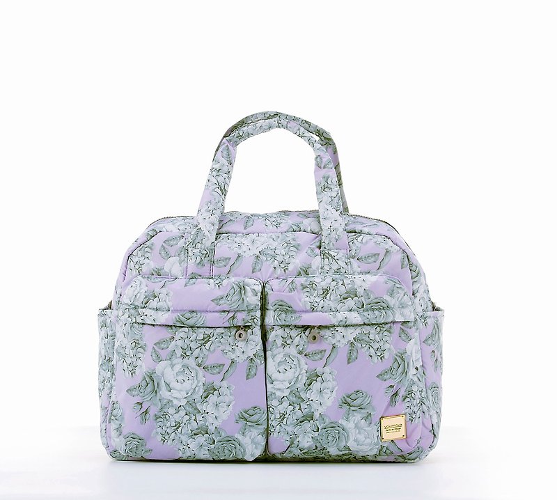 Weekender Bag - Rose Garden Lilac - Messenger Bags & Sling Bags - Other Man-Made Fibers 