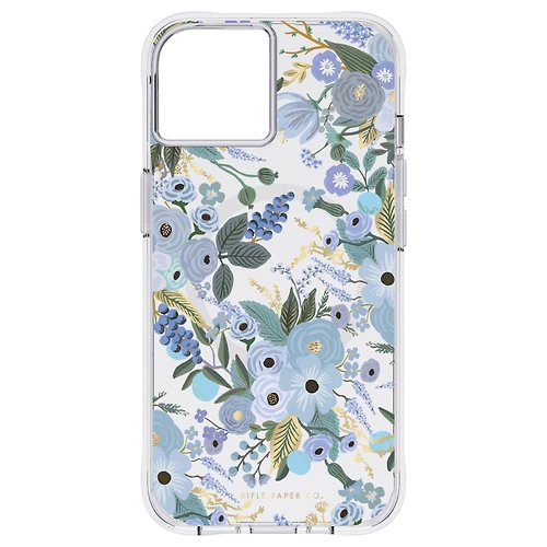 Case-Mate Rifle Paper Co. Garden Party Blue Recycled iPhone14 系列