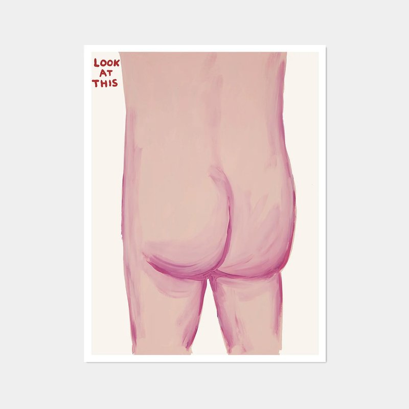 【Art Hanging】David Shrigley | Look at this - โปสเตอร์ - กระดาษ 