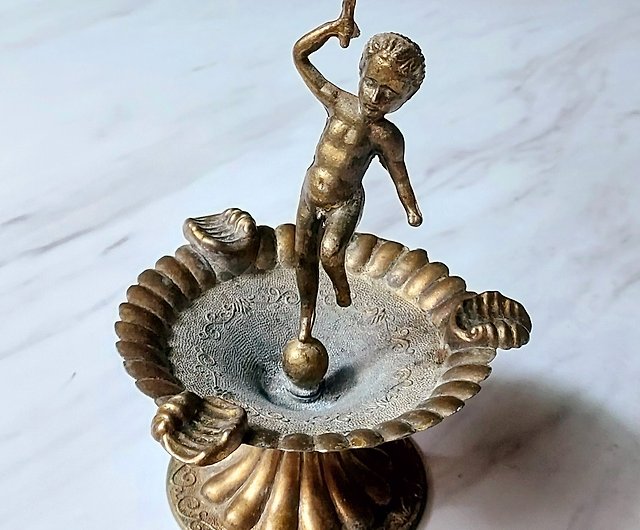 銅灰皿　イタリア製