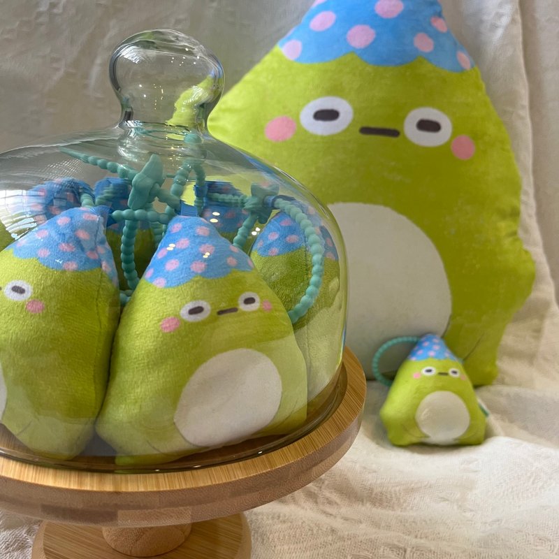 Humor Star — Squeaky Frog - Pillows & Cushions - Other Man-Made Fibers 