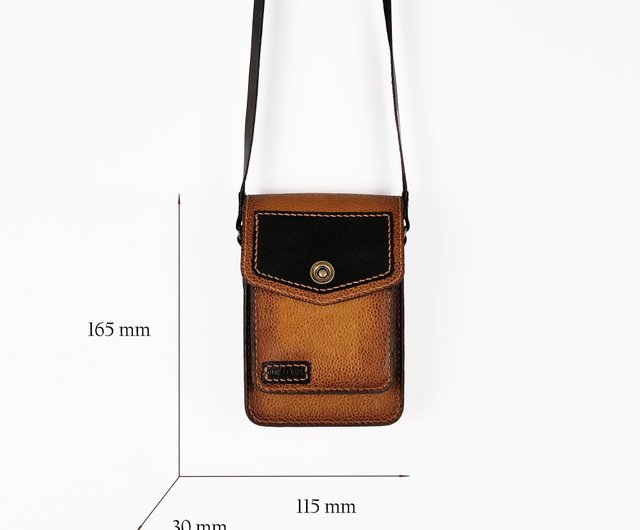 Leather Crossbody Shoulder Phone Bag Phone Case Small iPhone