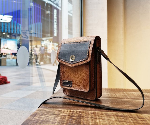 Leather Crossbody Shoulder Phone Bag Phone Case Small iPhone