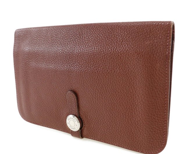 日本直送】エルメスHERMES ドゴンGM 長財布トリヨンクレマンス