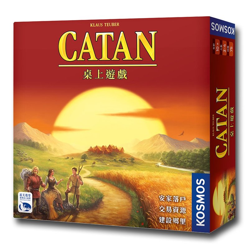 【新天鵝堡桌遊】卡坦島 - 桌遊/牌卡 - 其他材質 多色