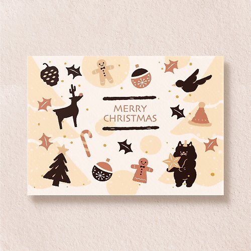 OAO STUDIO postcard-聖誕卡飾品款