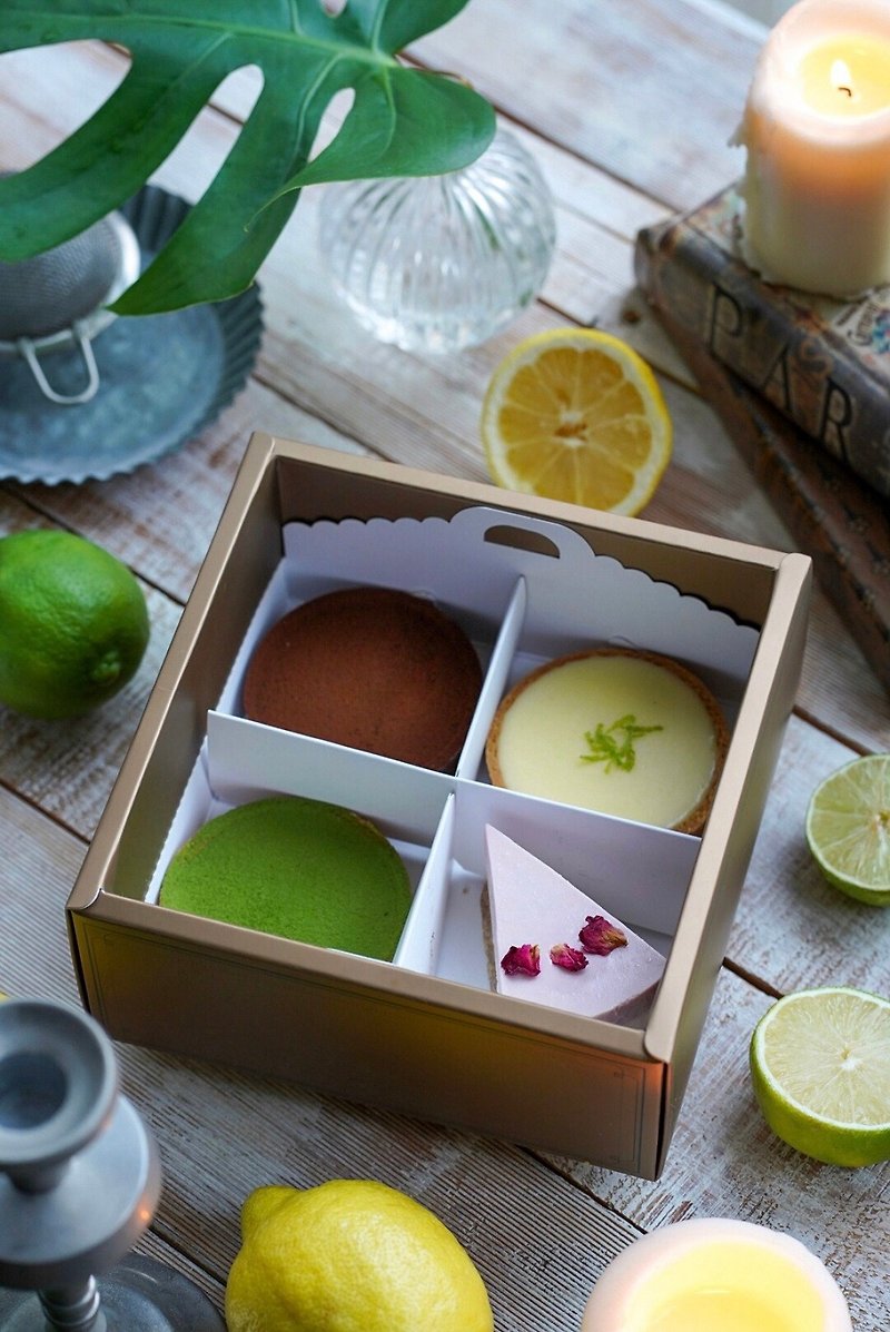 宅配想吃什麼自己搭配禮盒 - 蛋糕/甜點 - 其他材質 綠色