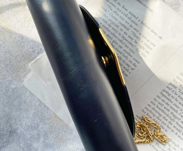 【美品】Cartier カルティエ　サファイア　ハンドバッグ　ネイビー Cartier ヴィンテージ カルティエ サファイアライン