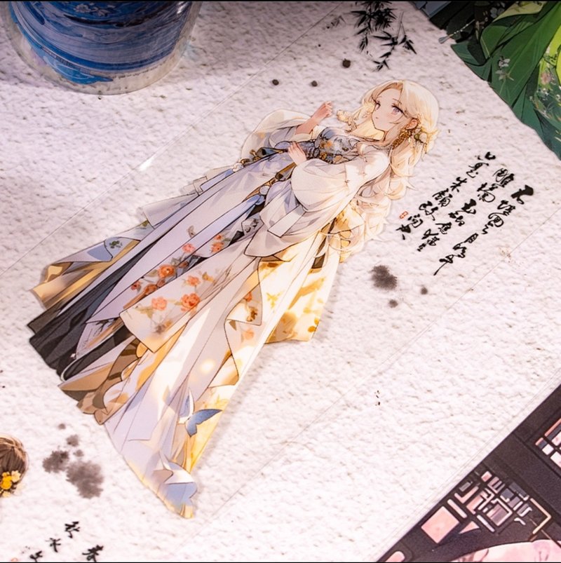 明月瑤 PET 紙膠帶 - 紙膠帶/和紙/PET - 其他材質 多色