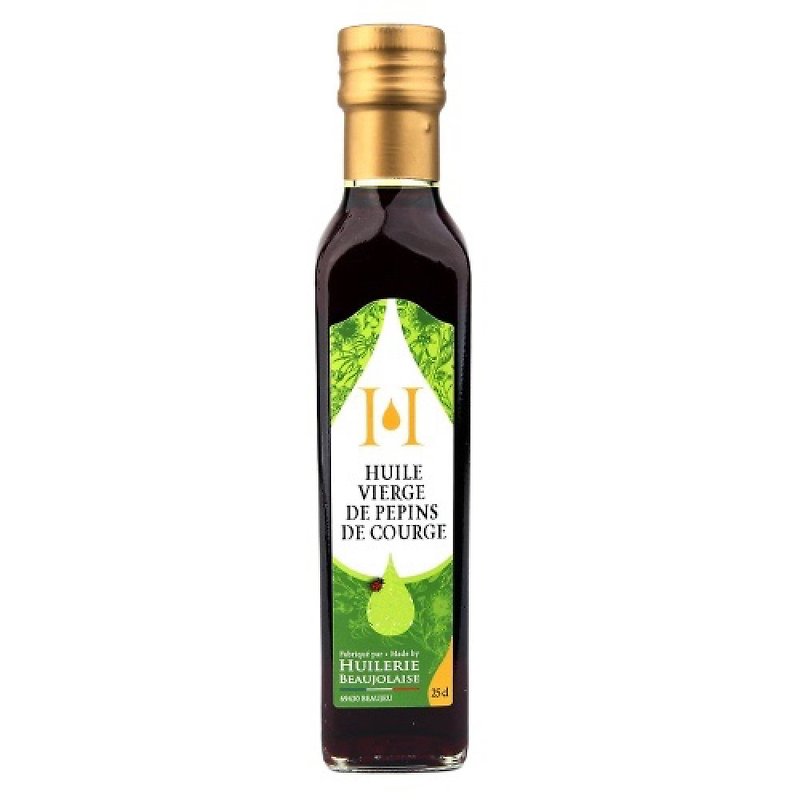 French Platinum Virgin Pumpkin Seed Oil ~ designated by Michelin three-star restaurants in France - Sauces & Condiments - Glass 