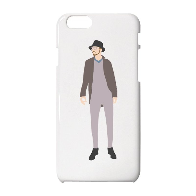 guy #1 iPhone case - 手機殼/手機套 - 塑膠 白色