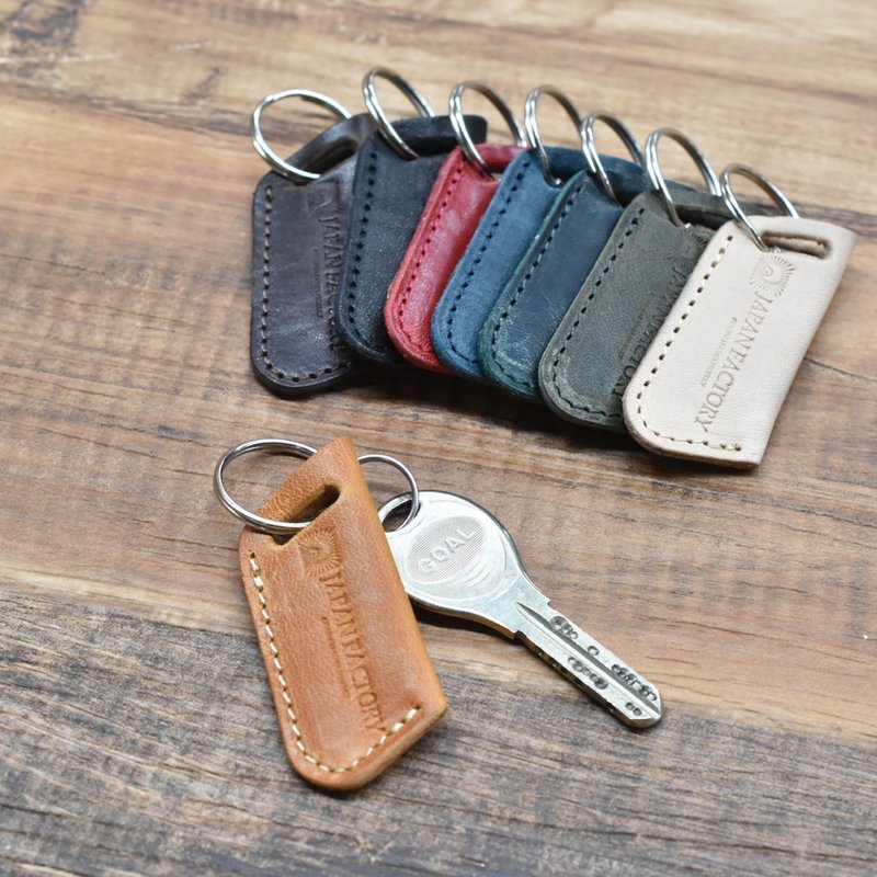 Horse leather EneKey case cover key ring key cover Eneos genuine leather 8 colors available JAK095 - Keychains - Genuine Leather Multicolor