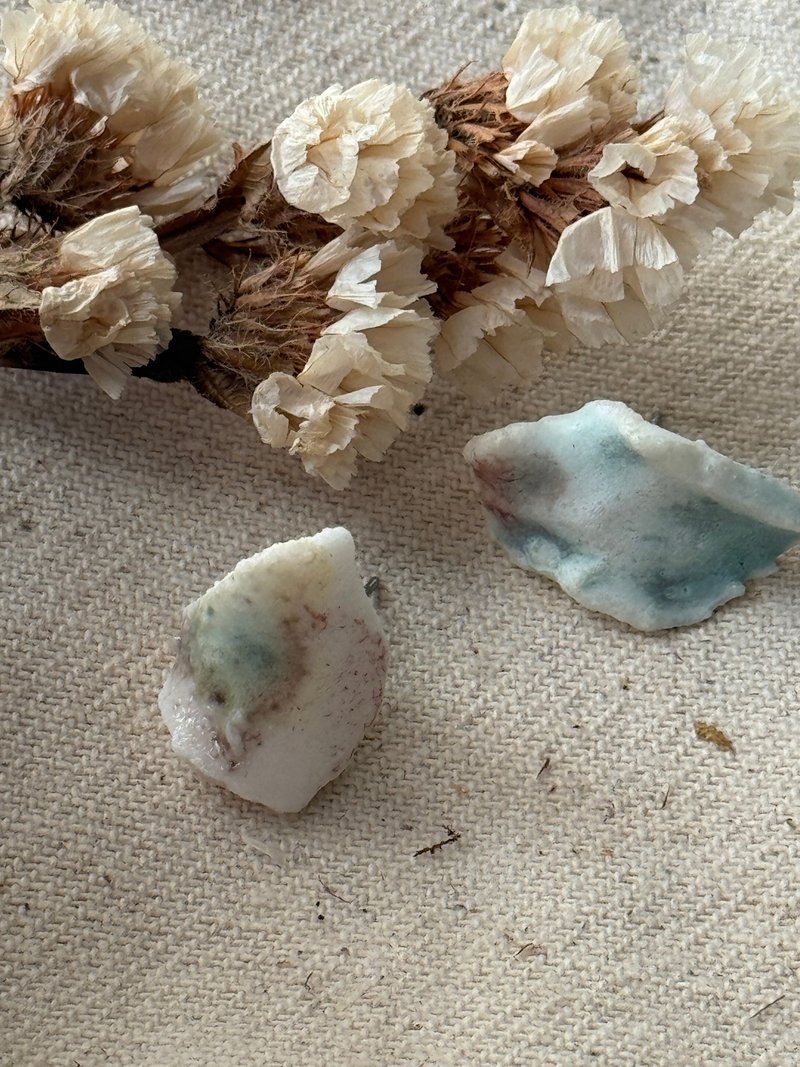 大地系列耳環 - 耳環/耳夾/耳骨夾 - 瓷 多色