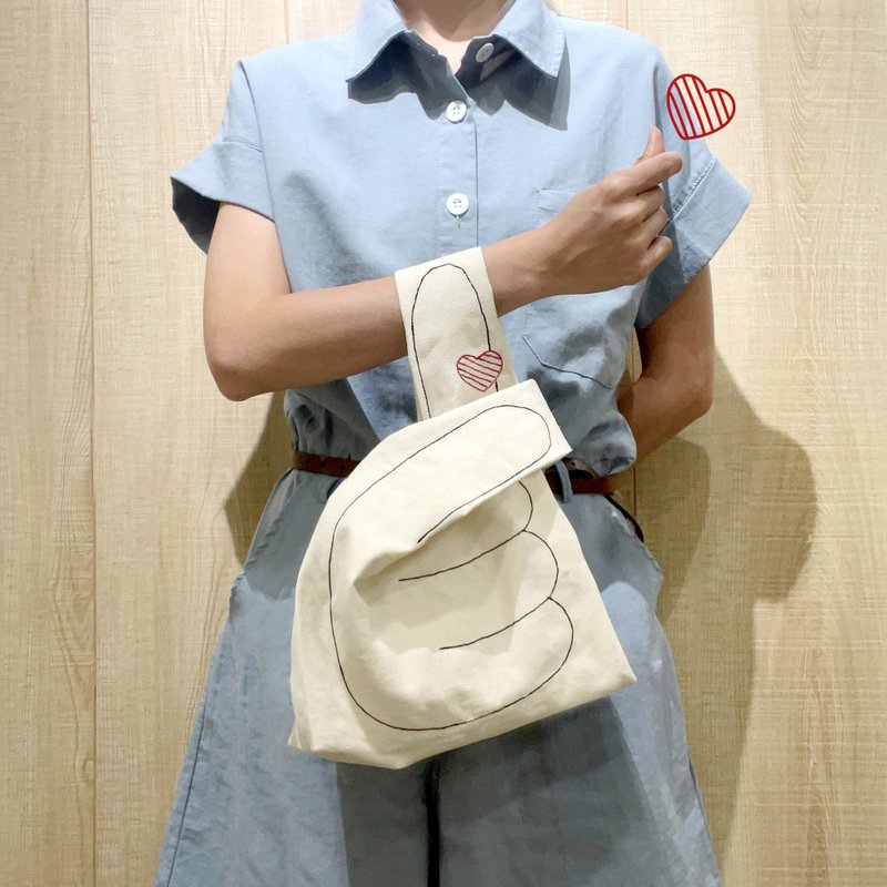 [Pattern is not printing] Compare your life together, vest canvas bag - Messenger Bags & Sling Bags - Cotton & Hemp Khaki