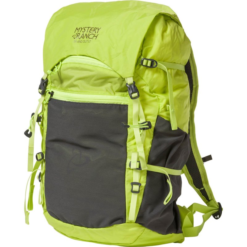 [MYSTERY RANCH] IN AND OUT 22 summit bag/carrying bag-lime green - Fitness Accessories - Other Materials Green