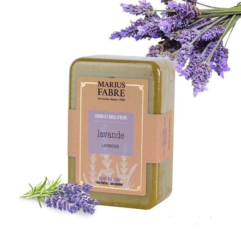 Happy Natural Herbal Soap Series-Lavender Olive Herbal Soap 150g/250g - สบู่ - วัสดุอื่นๆ 