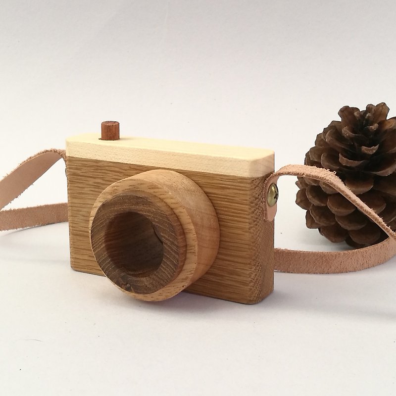 ミラーレスカメラ : 手作り - 置物 - 木製 ブラウン