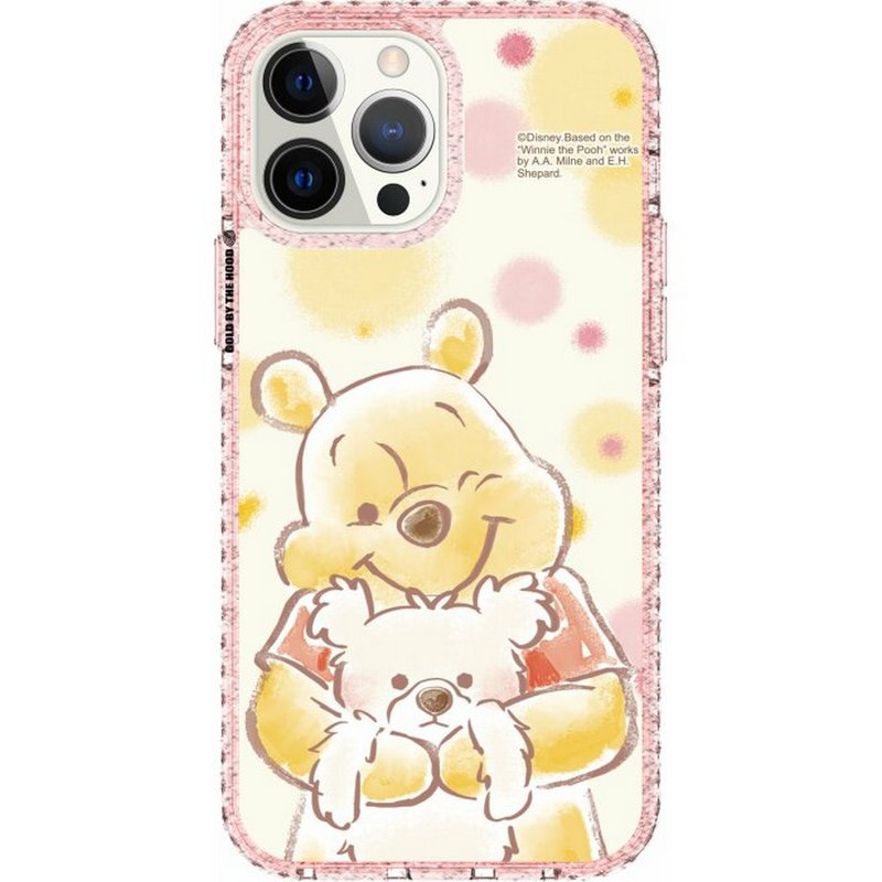 Disney 小熊維尼 iPhone 16 Samsung S25 氣墊防摔標準鏡面手機殼 - 手機殼/手機套 - 塑膠 多色