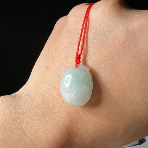 富璧寶鼎 FBBD JEWELRY 豐收 | 白底青翡翠項鍊 寶寶項鍊