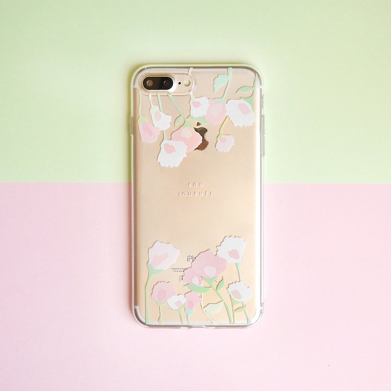 Posey Garden Flower Mobile Shell - Phone Cases - Silicone Multicolor