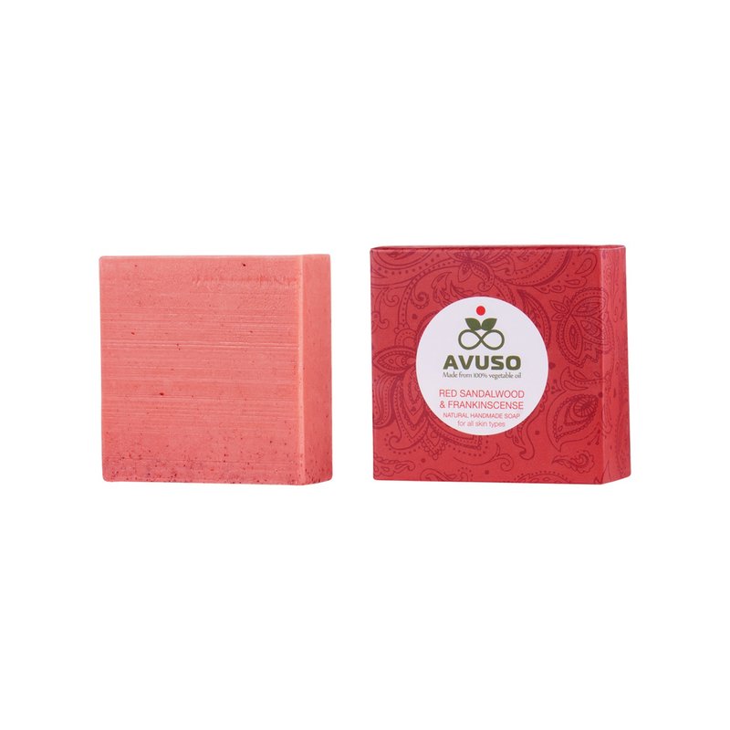 AVUSO Traveler Red Sandalwood and Frankincense Handmade Soap - Soap - Other Materials 