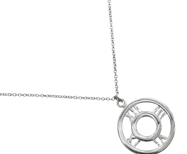 値下げ　ティファニー　オープンアトラスネックレス　美品です(*^^*) 送料無料【美品】Tiffany ネックレス アトラス オープン