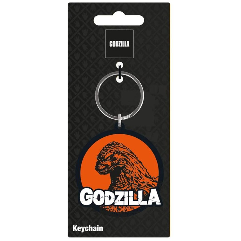 【Godzilla】 Godzilla King of Monsters Keychain - Keychains - Rubber Multicolor