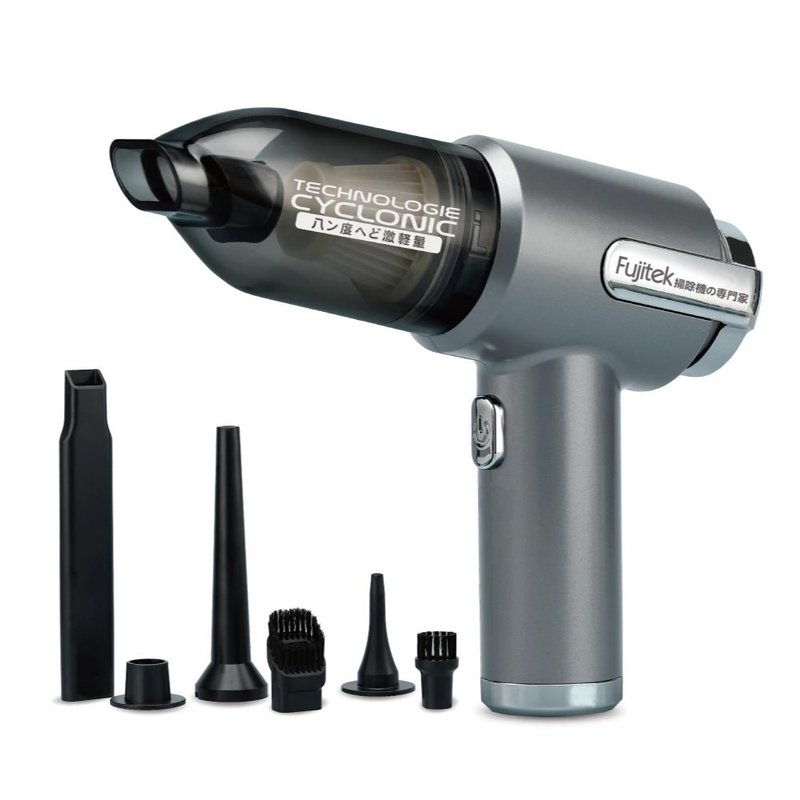 【Fujitek富士電通】 3in1無線氣旋吸塵器FTV-RH1200 - 吸塵器 - 塑膠 銀色