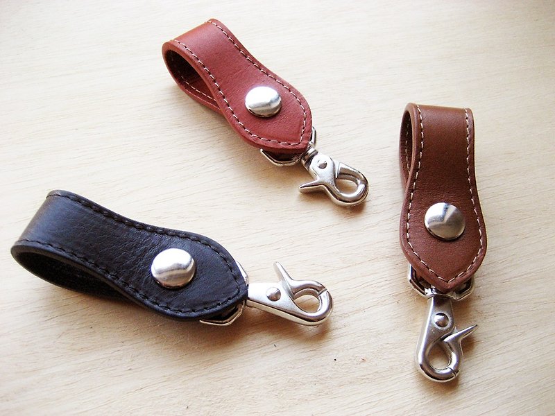 Connect holder - Charms - Genuine Leather Black