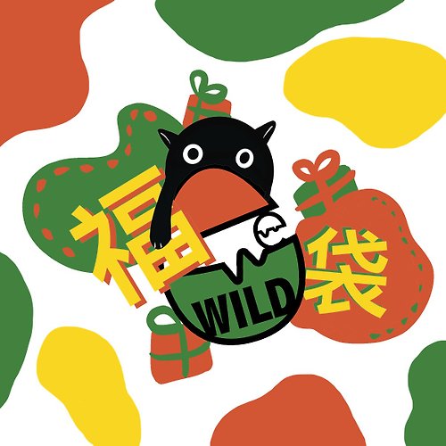 Be WILD-遍野 貓咪系列插畫帆布包款式隨機驚喜包