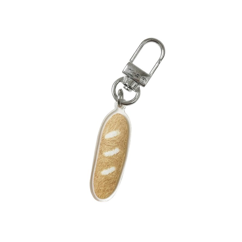 pawmade bread keyring - ที่ห้อยกุญแจ - อะคริลิค สีนำ้ตาล