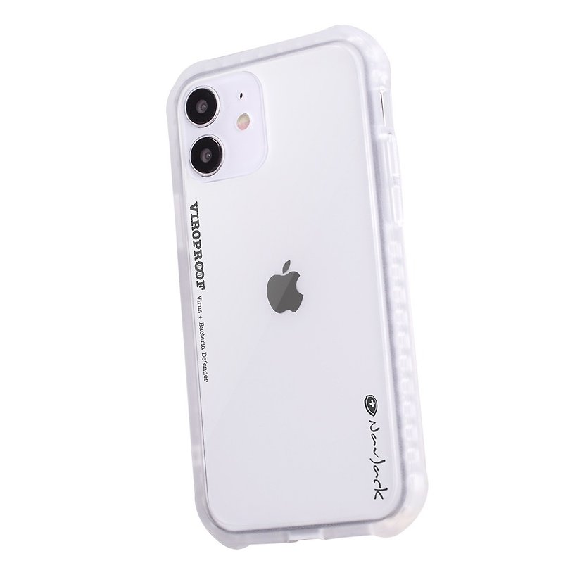NavJack│iPhone 12 / 12 Pro (6.1吋) Viroproof Series-Anti-virus Case - Phone Cases - Plastic Black